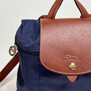 Longchamp Navy Backpack